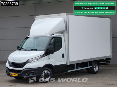 Iveco Daily 35C16 3.0L Laadklep Dubbellucht Bakwagen 160PK Airco Cruise DHollandia Euro6 Meubelbak Koffer 21m3 Airco Cruise control