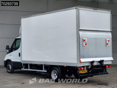Iveco Daily 35C16 3.0L Laadklep Dubbellucht Bakwagen 160PK Airco Cruise DHollandia Euro6 Meubelbak Koffer 21m3 Airco Cruise control foto 2