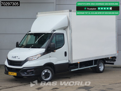 Iveco Daily 35C16 3.0L Laadklep Dubbellucht Bakwagen 160PK Airco Cruise DHollandia Euro6 Meubelbak Koffer Airco Cruise control