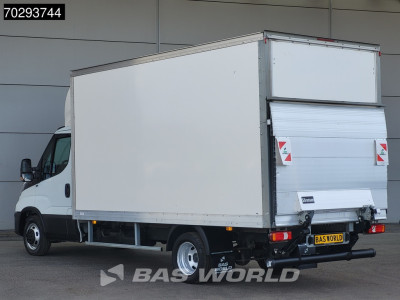 Iveco Daily 35C16 3.0L Laadklep Dubbellucht Bakwagen 160PK Airco Cruise Euro6 Meubelbak Koffer 20m3 Airco Cruise control foto 2