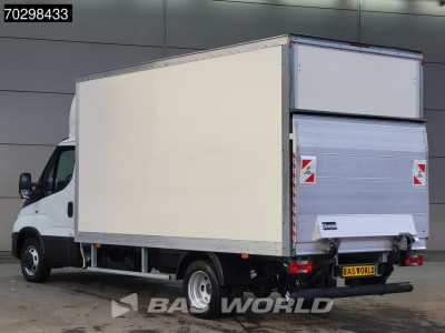 Iveco Daily 35C16 3.0L Laadklep Dubbellucht Bakwagen 160PK Airco Cruise Euro6 Meubelbak Koffer Airco Cruise control foto 2
