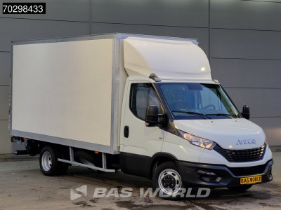 Iveco Daily 35C16 3.0L Laadklep Dubbellucht Bakwagen 160PK Airco Cruise Euro6 Meubelbak Koffer Airco Cruise control foto 5