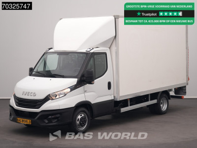 Iveco Daily 35C16 3.0L Laadklep Dubbellucht Bakwagen 160PK Meubelbak Airco Cruise Euro6 Meubelbak Koffer Airco Cruise control