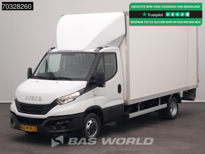 Iveco Daily 35C16 3.0L Laadklep Dubbellucht Bakwagen 160PK Meubelbak Airco Cruise Euro6 Meubelbak Koffer Airco Cruise control