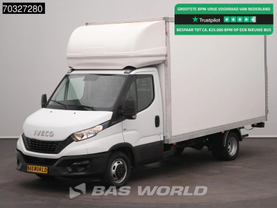 Iveco Daily 35C16 3.0L Laadklep Dubbellucht Bakwagen Airco Cruise DHollandia Euro6 Meubelbak Koffer Möbelkoffer Airco Cruise control