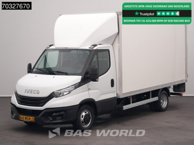 Iveco Daily 35C16 3.0L Laadklep Dubbellucht Bakwagen Airco Cruise Euro6 Meubelbak Koffer Airco Cruise control