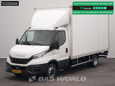 Iveco Daily 35C16 3.0L Laadklep NEW MODEL Dubbellucht 160PK Bakwagen Airco Cruise Camera CarPlay Euro6 Meubelbak Koffer Airco Cruise control