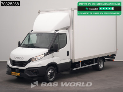 Iveco Daily 35C16 3.0L Laadklep NEW MODEL Dubbellucht 160PK Bakwagen Airco Cruise DHollandia Euro6 Meubelbak Koffer Airco Cruise control