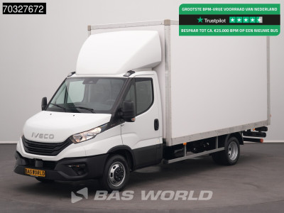 Iveco Daily 35C16 3.0L Laadklep NEW MODEL Dubbellucht 160PK Bakwagen Airco Cruise Euro6 Meubelbak Koffer Airco Cruise control