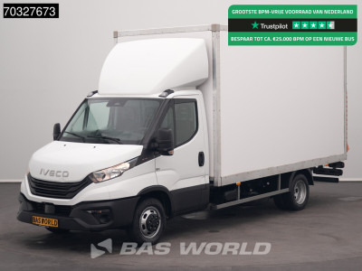 Iveco Daily 35C16 3.0L Laadklep NEW MODEL Dubbellucht 160PK Bakwagen Airco Cruise Euro6 Meubelbak Koffer Airco Cruise control