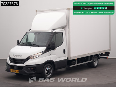 Iveco Daily 35C16 3.0L Laadklep NEW MODEL Dubbellucht 160PK Bakwagen Airco Cruise Euro6 Meubelbak Koffer Airco Cruise control