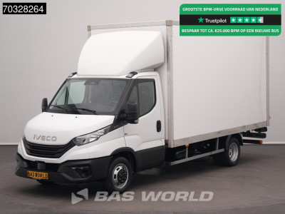 Iveco Daily 35C16 3.0L Laadklep NEW MODEL Dubbellucht 160PK Bakwagen Airco Cruise Euro6 Meubelbak Koffer Airco Cruise control