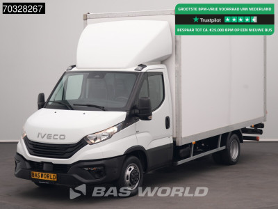 Iveco Daily 35C16 3.0L Laadklep NEW MODEL Dubbellucht 160PK Bakwagen Airco Cruise Euro6 Meubelbak Koffer Airco Cruise control