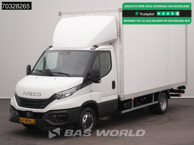 Iveco Daily 35C16 3.0L Laadklep NEW MODEL Dubbellucht 160PK Bakwagen Airco Cruise Euro6 Meubelbak Koffer Ladebordwand LBW Airco Cruise control