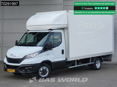 Iveco Daily 35C16 3.0L Laadklep Zijdeur Bakwagen 160PK Airco Cruise Camera DHollandia Euro6 Meubelbak Koffer 20m3 Airco Cruise control