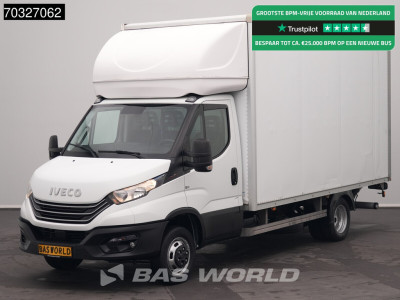 Iveco Daily 35C16 3.0L Laadklep Zijdeur Dubbellucht Bakwagen Airco Cruise Euro6 Meubelbak Koffer Airco Cruise control
