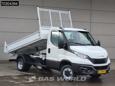 Iveco Daily 35C16 3.0L Open Laadbak Dubbellucht 3,5t Trekhaak Navi Airco Cruise Camera Euro6 Pritsche Pickup Open Box Airco Trekhaak Cruise control foto 3