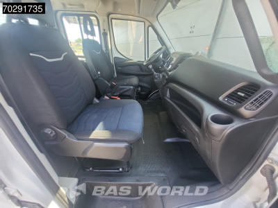 Iveco Daily 35C16 3.0L Open Laadbak met Kist Dubbel Cabine Dubbellucht 3,5t Trekhaak Navi Airco Cruise Camera Euro6 Pritsche Pickup Open Box 2m3 Airco Trekhaak Cruise control foto 10