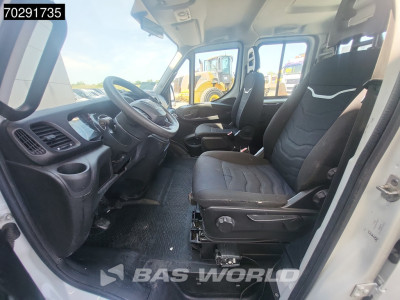 Iveco Daily 35C16 3.0L Open Laadbak met Kist Dubbel Cabine Dubbellucht 3,5t Trekhaak Navi Airco Cruise Camera Euro6 Pritsche Pickup Open Box 2m3 Airco Trekhaak Cruise control foto 9