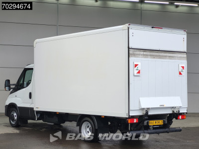 Iveco Daily 35C16 Automaat Laadklep Dubbellucht Bakwagen 160PK Airco Camera 3,5t Trekvermogen Euro6 Meubelbak Koffer Airco foto 2