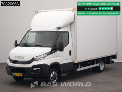 Iveco Daily 35C16 Automaat Laadklep Zijdeur Dubbellucht 160PK Bakwagen Airco Cruise Euro6 Meubelbak Koffer Möbelkoffer Airco Cruise control