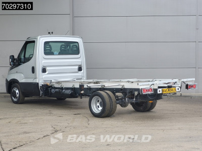 Iveco Daily 35C16 Chassis Cabine 410WB Dubbellucht 160PK Airco Cruise Euro6 Fahrgestell Cruise control foto 2