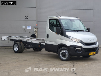 Iveco Daily 35C16 Chassis Cabine 410WB Dubbellucht 160PK Airco Cruise Euro6 Fahrgestell Cruise control foto 3