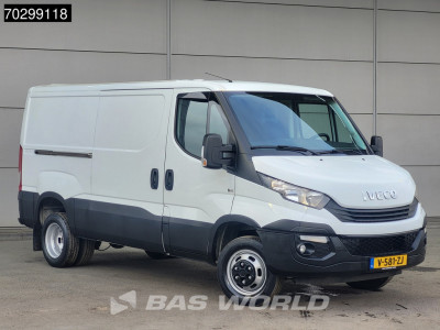 Iveco Daily 35C16 Dubbellucht L2H1 Laag Dak 3,5t Trekhaak 160PK Airco Cruise Camera Werkplaatsinrichting APK 08-2026 Euro6 L2 Airco Trekhaak Cruise control foto 3