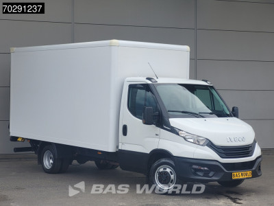 Iveco Daily 35C16 Laadklep Automaat Dubbellucht Bakwagen Airco Camera Euro6 Meubelbak Koffer 19m3 Airco foto 5