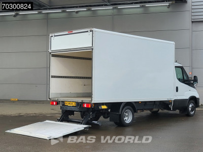 Iveco Daily 35C16 Laadklep Bakwagen Dubbellucht 160PK Airco Euro6 Meubelbak Koffer Airco foto 3