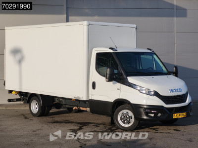Iveco Daily 35C16 Laadklep Bakwagen Dubbellucht Airco 3,5t Trekgewicht Euro6 Meubelbak Koffer 19m3 Airco foto 5
