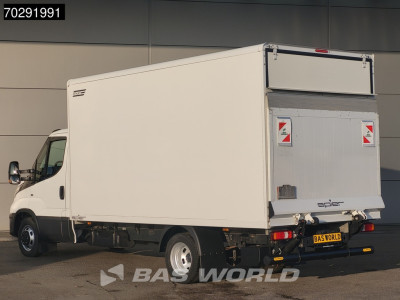 Iveco Daily 35C16 Laadklep Bakwagen Dubbellucht Airco Euro6 Meubelbak Koffer 19m3 Airco foto 2