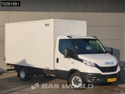 Iveco Daily 35C16 Laadklep Bakwagen Dubbellucht Airco Euro6 Meubelbak Koffer 19m3 Airco foto 5