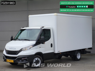 Iveco Daily 35C16 Laadklep Bakwagen Dubbellucht Airco Euro6 Meubelbak Koffer 20m3 Airco