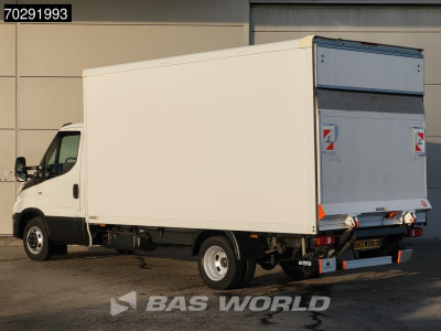 Iveco Daily 35C16 Laadklep Bakwagen Dubbellucht Airco Euro6 Meubelbak Koffer 20m3 Airco foto 2