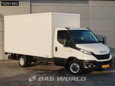 Iveco Daily 35C16 Laadklep Bakwagen Dubbellucht Airco Euro6 Meubelbak Koffer 20m3 Airco foto 5