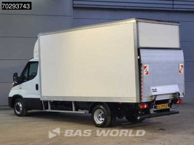 Iveco Daily 35C16 Laadklep Dubbellucht 160PK Bakwagen Airco Cruise Euro6 Meubelbak Koffer 19m3 Airco Cruise control foto 2