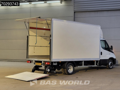 Iveco Daily 35C16 Laadklep Dubbellucht 160PK Bakwagen Airco Cruise Euro6 Meubelbak Koffer 19m3 Airco Cruise control foto 3