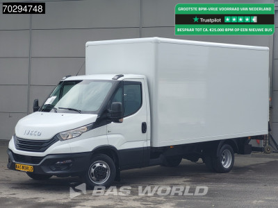 Iveco Daily 35C16 Laadklep Dubbellucht 160PK Bakwagen Airco Euro6 Meubelbak Koffer 19m3 Airco