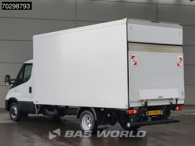 Iveco Daily 35C16 Laadklep Dubbellucht 160PK Bakwagen Airco Euro6 Meubelbak Koffer Airco foto 2