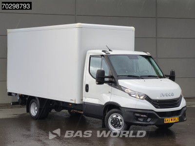 Iveco Daily 35C16 Laadklep Dubbellucht 160PK Bakwagen Airco Euro6 Meubelbak Koffer Airco foto 5