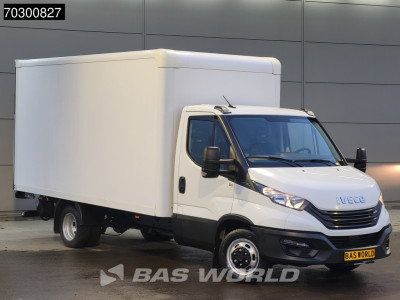 Iveco Daily 35C16 Laadklep Dubbellucht 160PK Bakwagen Airco Euro6 Meubelbak Koffer Airco foto 5