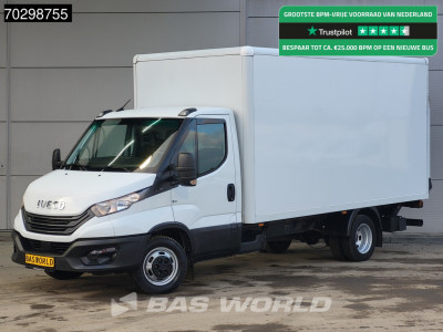 Iveco Daily 35C16 Laadklep Dubbellucht Bakwagen 160PK 3,5t Trekgewicht Airco Euro6 Meubelbak Koffer Airco