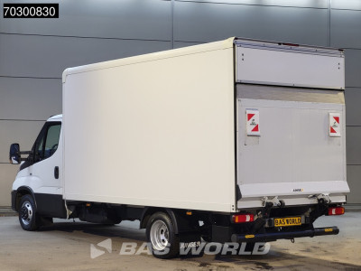 Iveco Daily 35C16 Laadklep Dubbellucht Bakwagen 160PK 3,5t Trekgewicht Airco Euro6 Meubelbak Koffer Airco foto 2