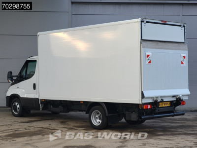 Iveco Daily 35C16 Laadklep Dubbellucht Bakwagen 160PK 3,5t Trekgewicht Airco Euro6 Meubelbak Koffer Airco foto 2