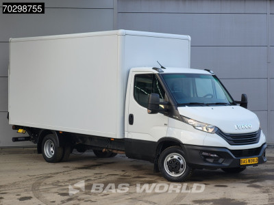 Iveco Daily 35C16 Laadklep Dubbellucht Bakwagen 160PK 3,5t Trekgewicht Airco Euro6 Meubelbak Koffer Airco foto 5
