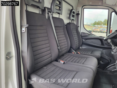 Iveco Daily 35C16 Laadklep Dubbellucht Bakwagen 160PK Airco 3,5t Trekgewicht Euro6 Meubelbak Koffer Airco foto 12