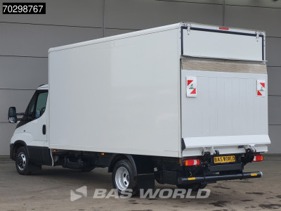 Iveco Daily 35C16 Laadklep Dubbellucht Bakwagen 160PK Airco 3,5t Trekgewicht Euro6 Meubelbak Koffer Airco foto 2