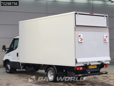 Iveco Daily 35C16 Laadklep Dubbellucht Bakwagen 160PK Airco 3,5t Trekgewicht Euro6 Meubelbak Koffer Airco foto 2