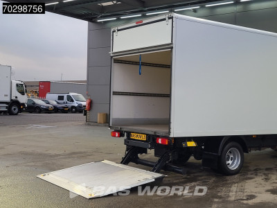 Iveco Daily 35C16 Laadklep Dubbellucht Bakwagen 160PK Airco 3,5t Trekgewicht Euro6 Meubelbak Koffer Airco foto 3